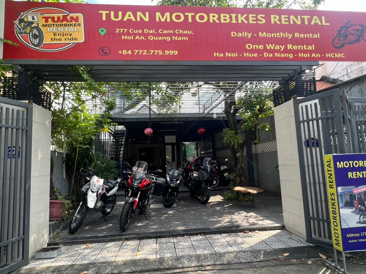 DEDICATED CONNECTION - Motorbike Rental Service At Tuan Motorbike Rental