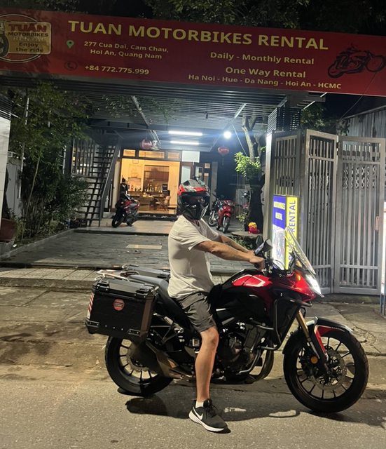 Honda CB500X Adventure Bike